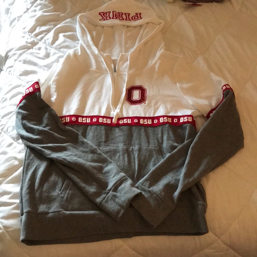 Pink Ohio state hoodie